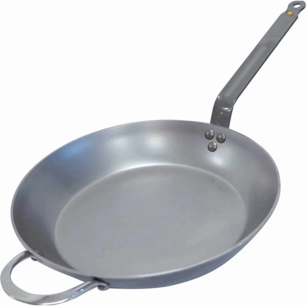 de Buyer MINERAL B Carbon Steel Fry Pan 12.5